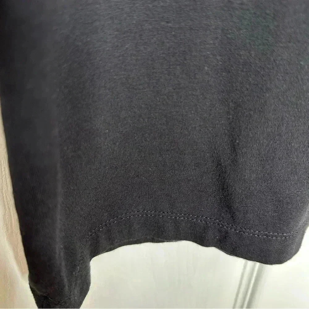 Calvin Klein V-Neck T-Shirt Black Soft Size Large - Picture 16 of 16